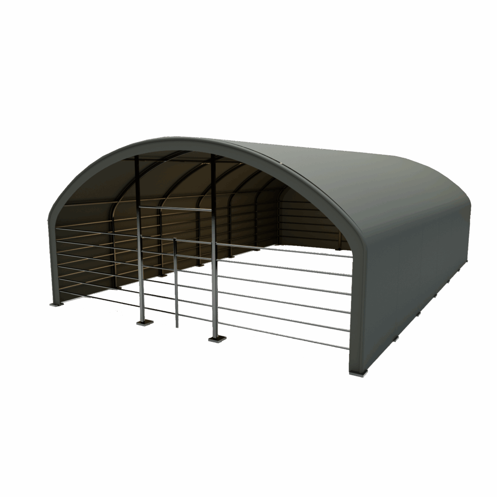 Přístřešek pro zvířata 8m x 12m x 4m