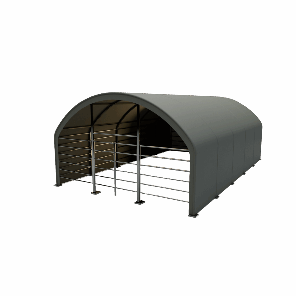 Přístřešek pro zvířata 6m x 10m x 3