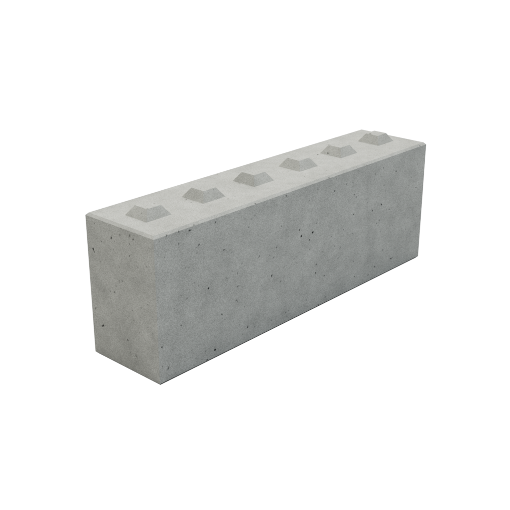 Betonový lego blok 40 cm x 180 cm x 60 cm