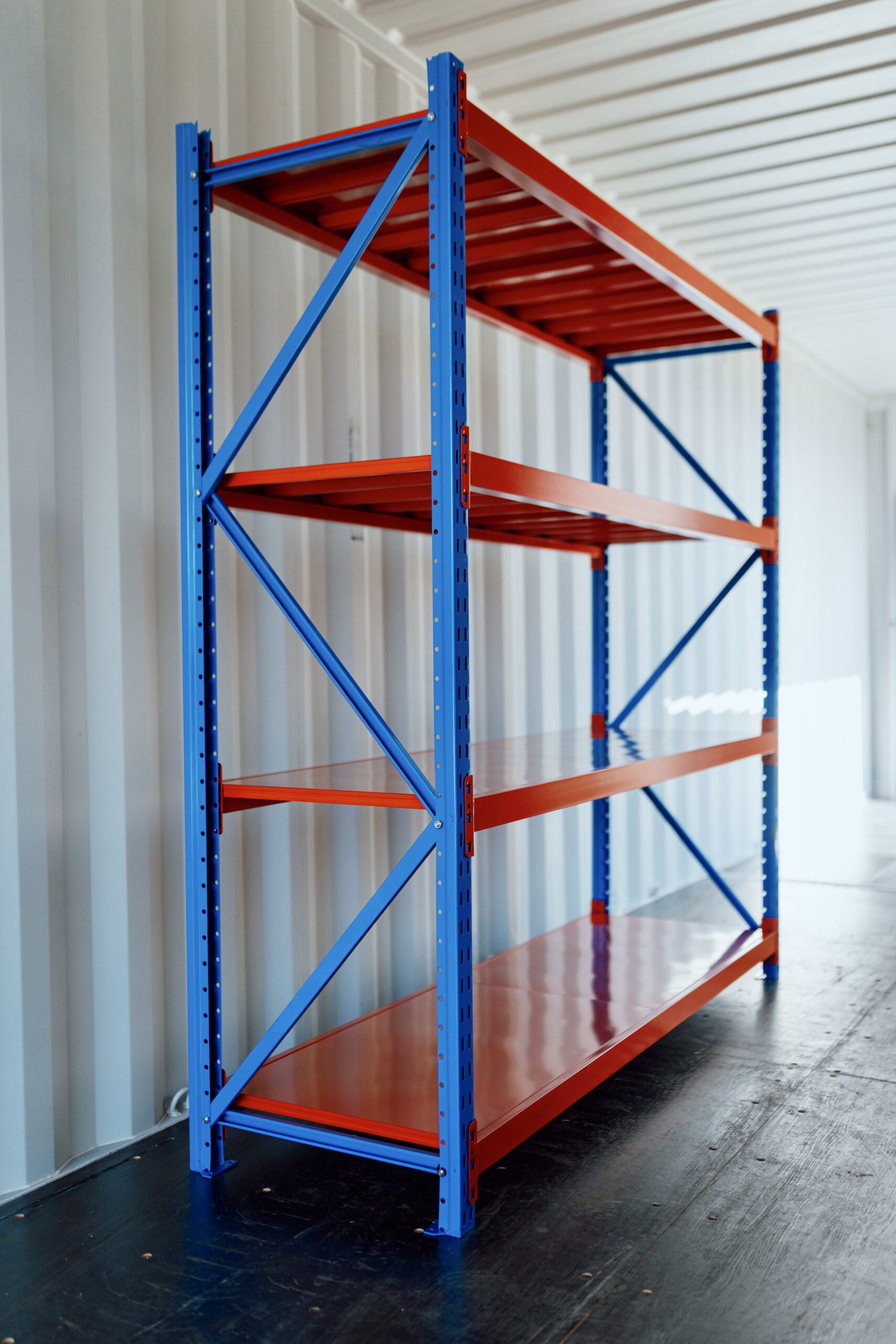 Policový regál - 2T 2m x 0.6m x 2m