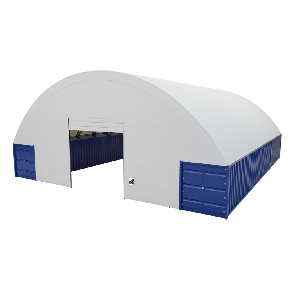 Přístřešek na lodní kontejnery 15