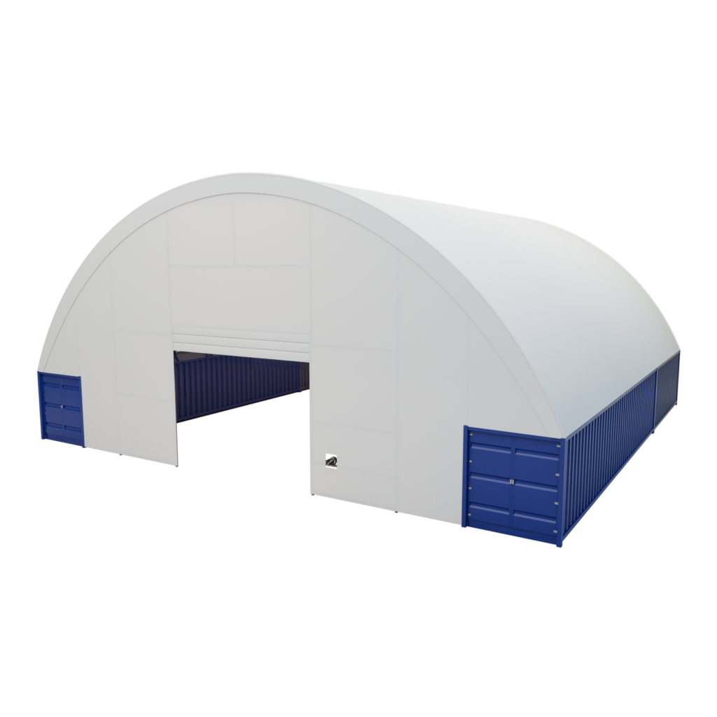 Přístřešek na lodní kontejnery 18