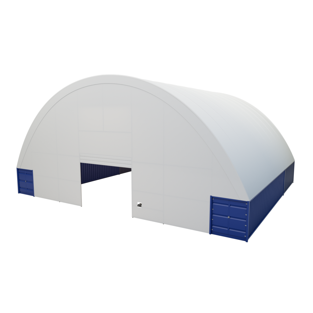 Přístřešek na lodní kontejnery 21