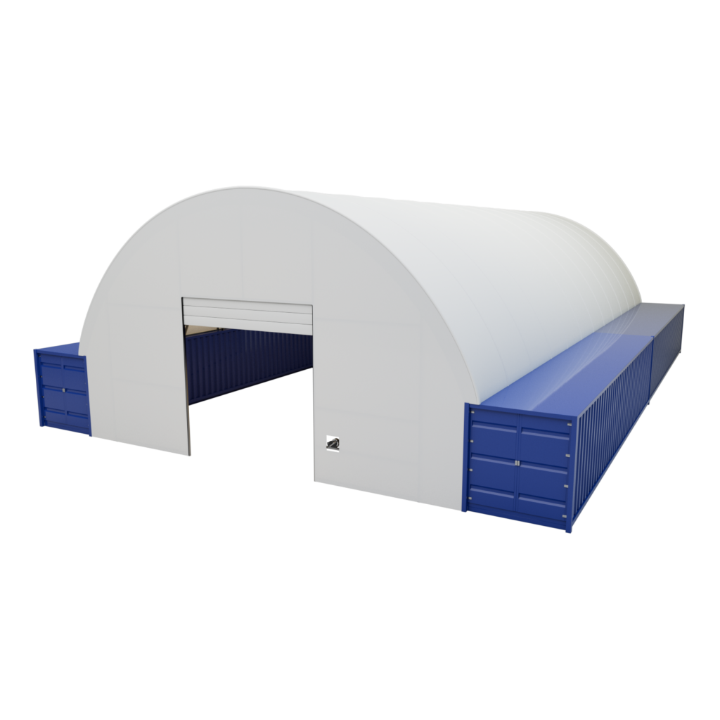 Přístřešek na lodní kontejnery 11