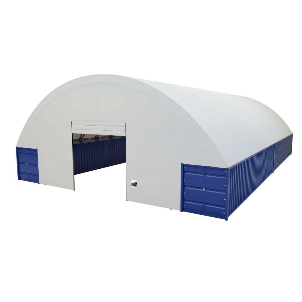 Přístřešek na lodní kontejnery 15