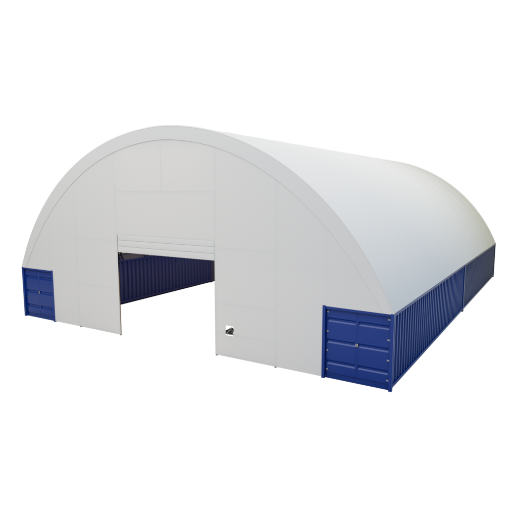 Přístřešek na lodní kontejnery 18