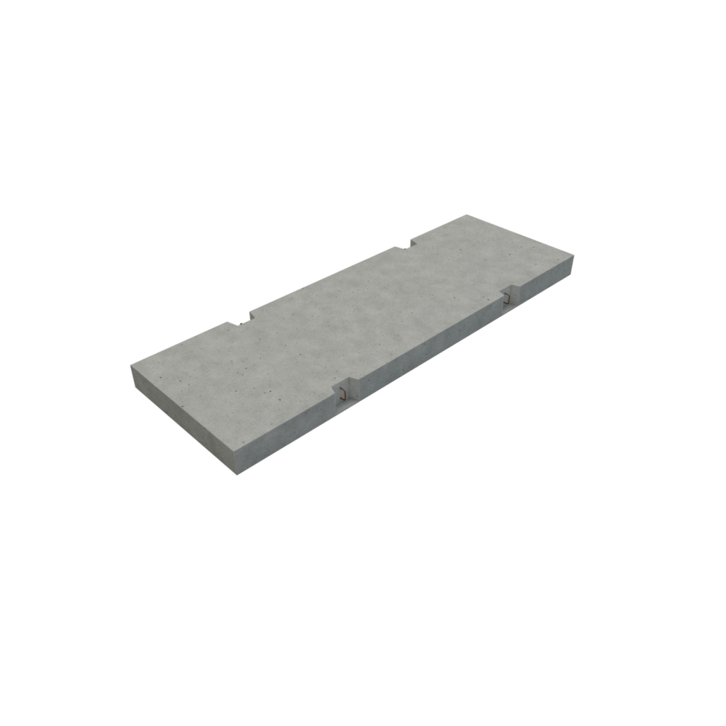 Betonový silniční panel 100 x 300 x 16 cm